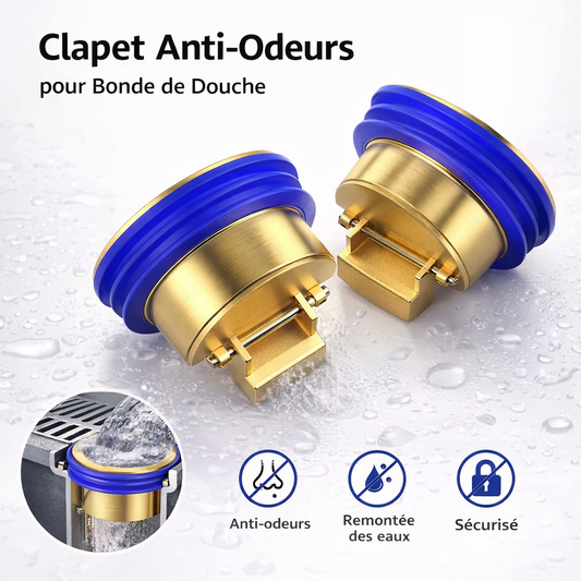 Une salle de bain sans odeurs ni nuisibles. 30 secondes d'installation.